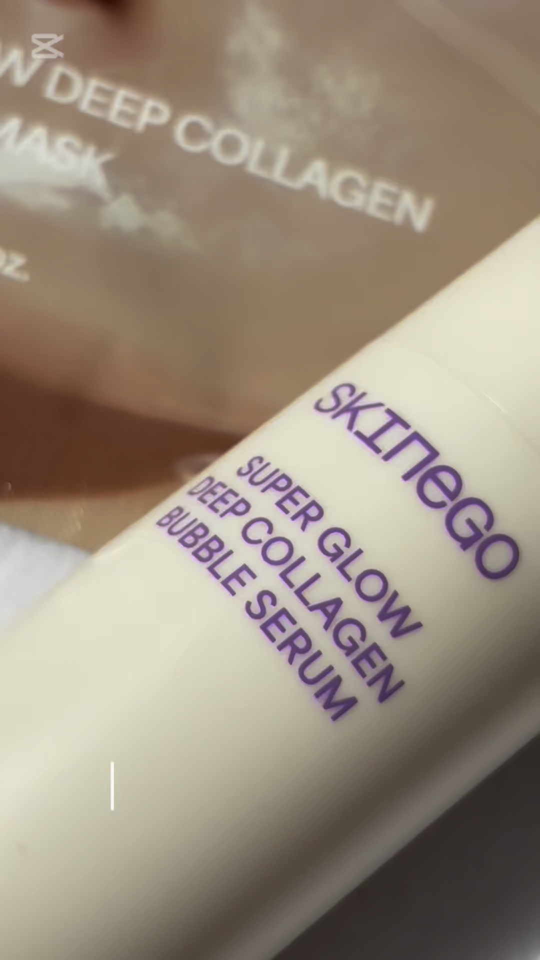 SUPER GLOW DEEP COLLAGEN BUBBLE SERUM/SKINEGO/美容液を使ったクチコミ（1枚目）