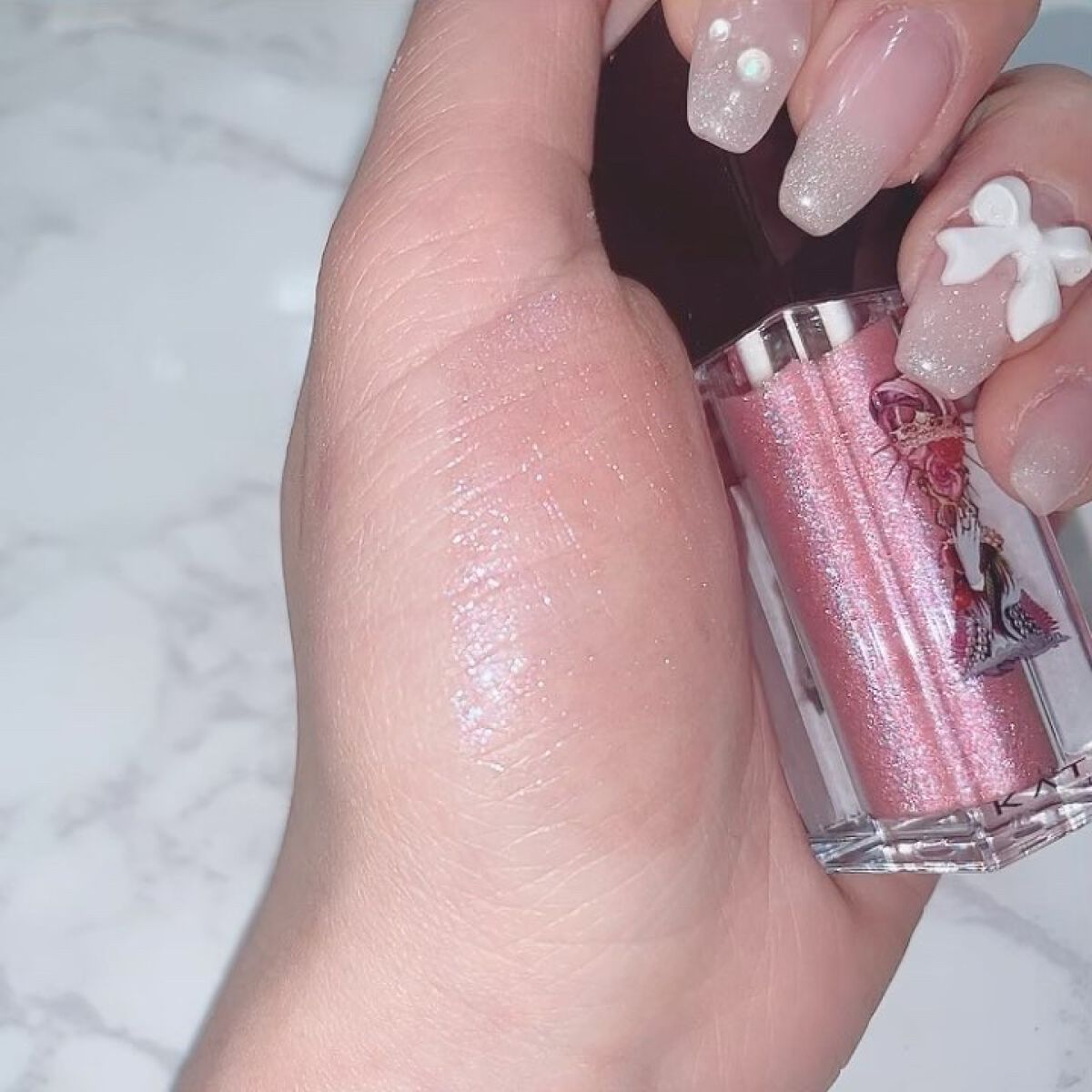 メタリックジュエリーリキッド/KATE/リキッドアイシャドウを使ったクチコミ（3枚目）