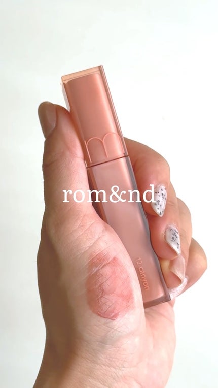 デュイフルウォーターティント/rom&nd/リップティントを使ったクチコミ(1枚目)