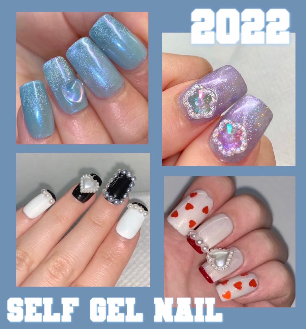 ジェルネイル（ライト対応）/セリア/ジェルネイルを使ったクチコミ（1枚目）