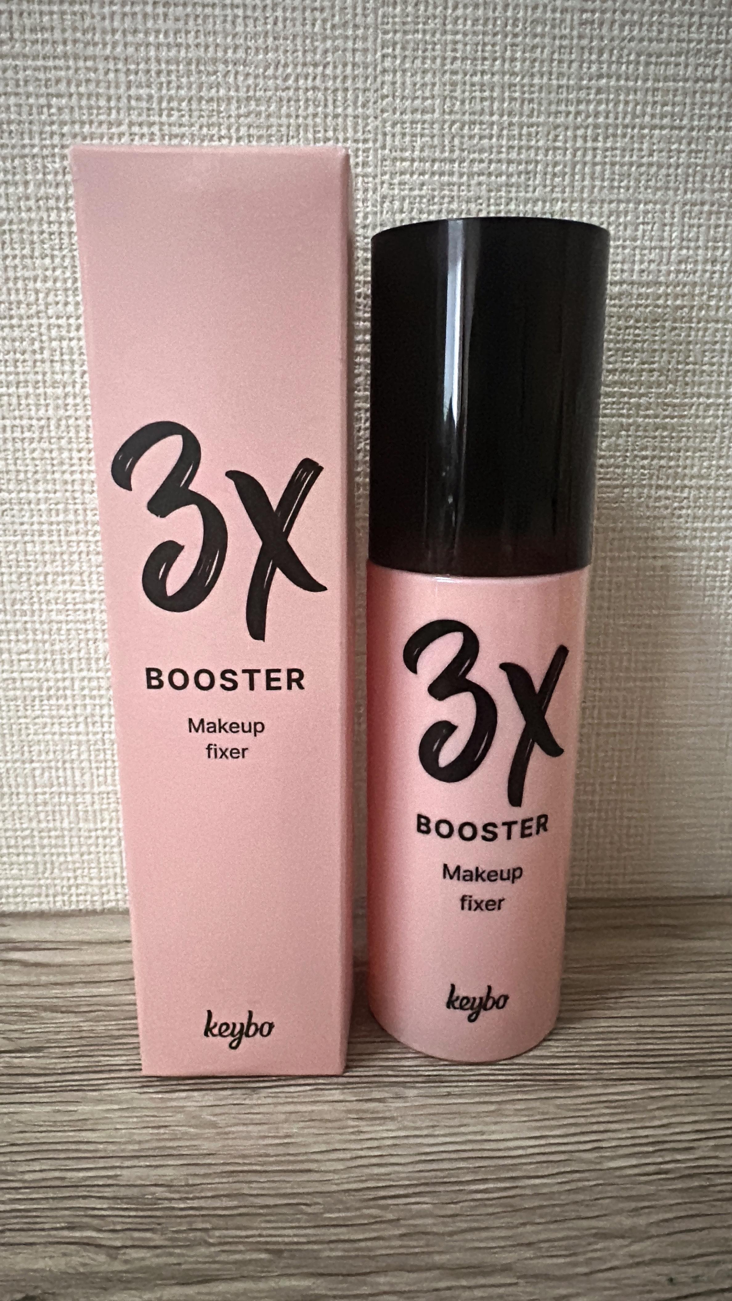 3Xブースターメイクキープフィクサー/keybo/フィックスミストの動画クチコミ1つ目