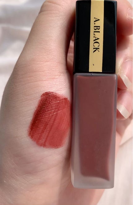 アーティスティックベルベットティント/A.BLACK/リップティントを使ったクチコミ(2枚目)