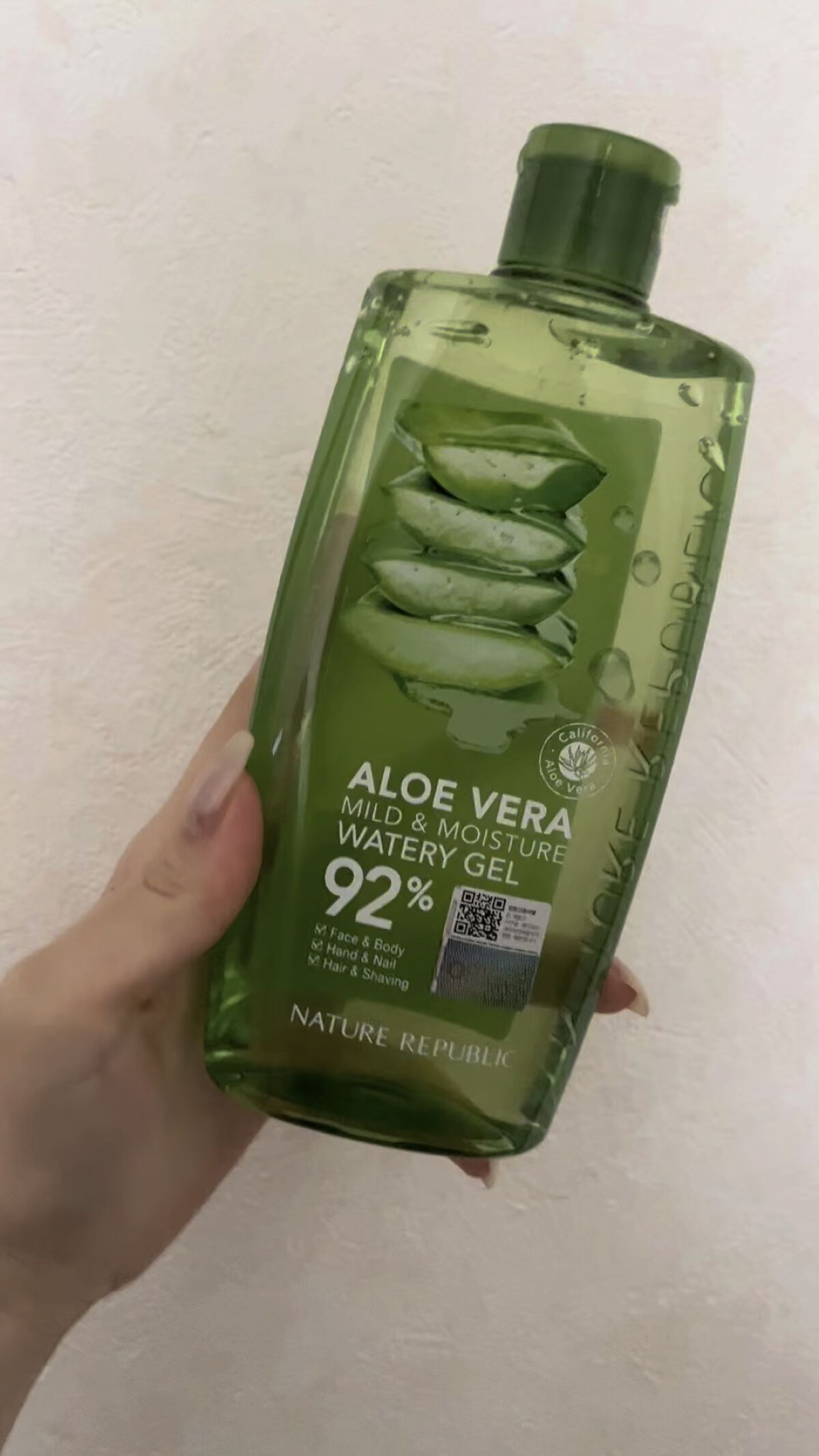 マイルド＆モイスチャーアロエジェル/ネイチャーリパブリック/ボディローションの人気ショート動画