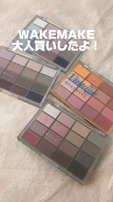 ソフトブラーリングアイパレット/wakemake/アイシャドウパレットの人気ショート動画