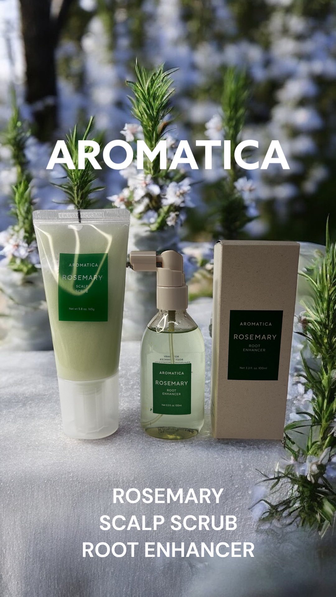 ローズマリールートエンハンサー/AROMATICA/頭皮ローションの人気ショート動画