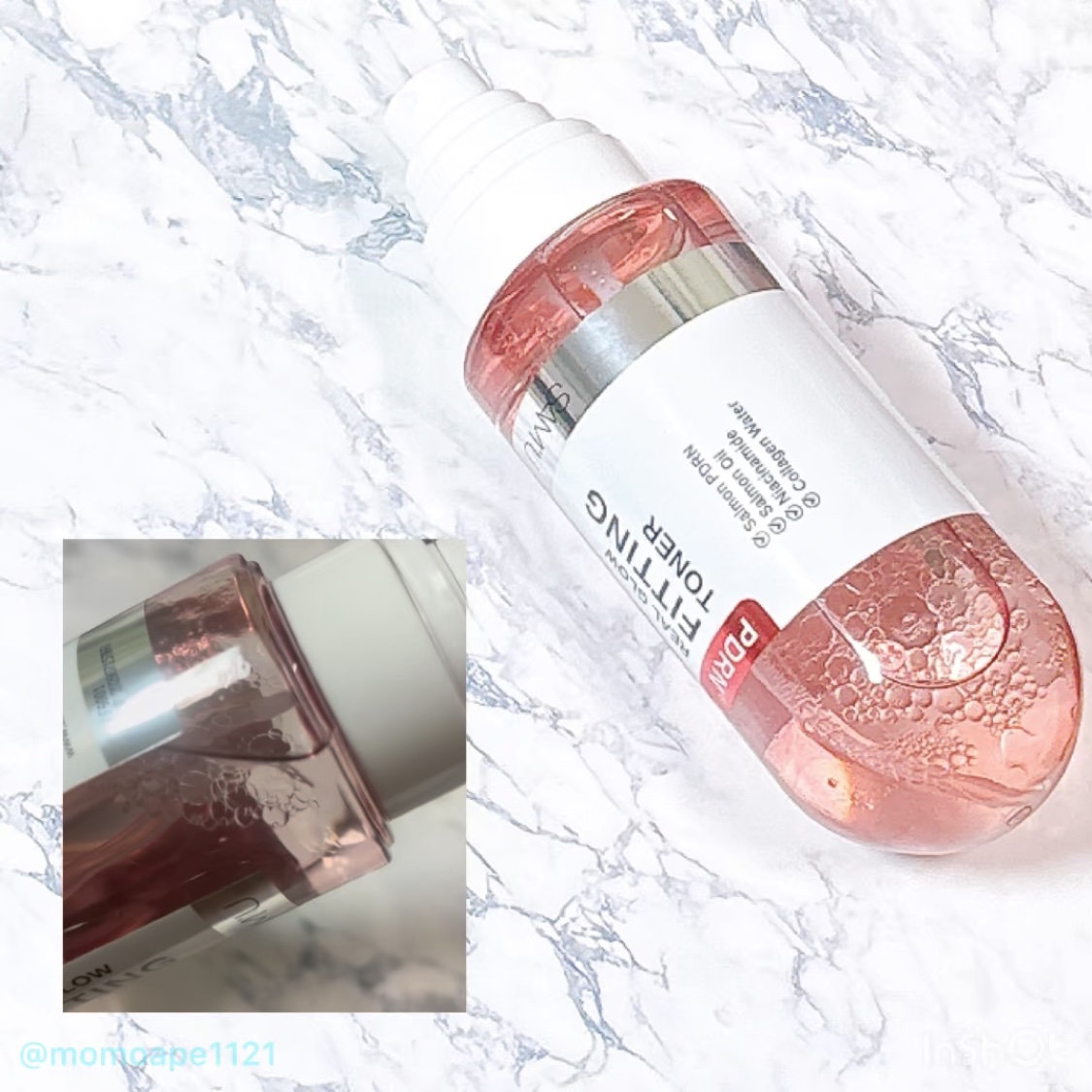 PDRNリアルグロウフィッティングトナー/SAM'U/ミスト状化粧水を使ったクチコミ（3枚目）