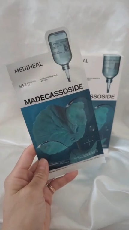 マデカッソシド エッセンシャルマスク/MEDIHEAL/シートマスク・パックの人気ショート動画