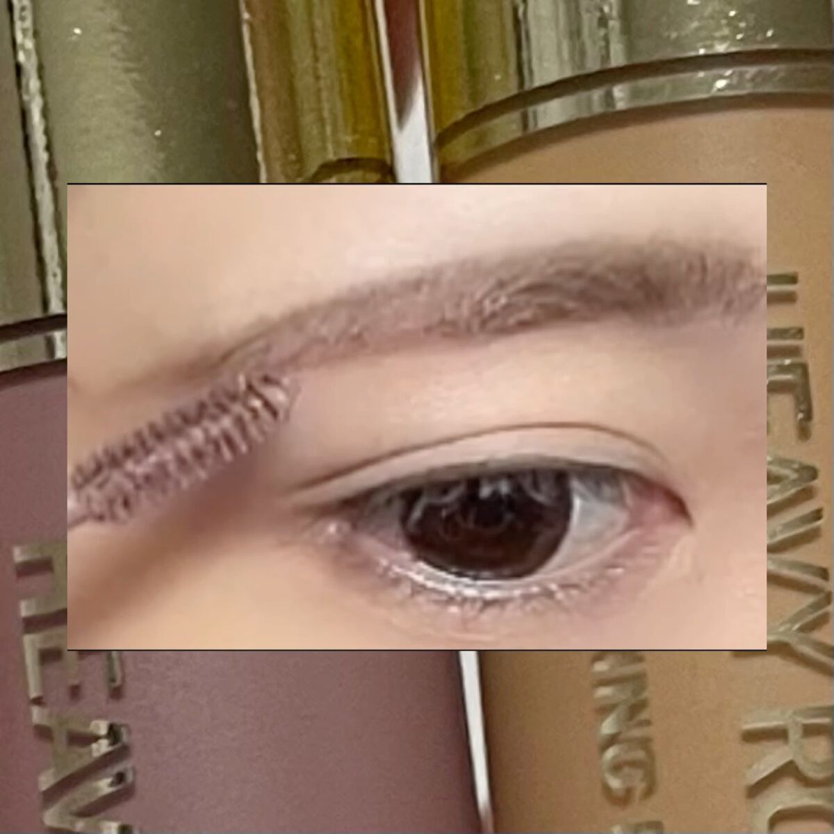 ティントリキッドアイブロウ/ヘビーローテーション/眉ティントを使ったクチコミ（2枚目）