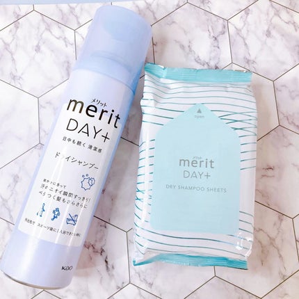 メリット ドライシャンプーシート すっきり爽快タイプ/メリット/ドライシャンプーの人気ショート動画