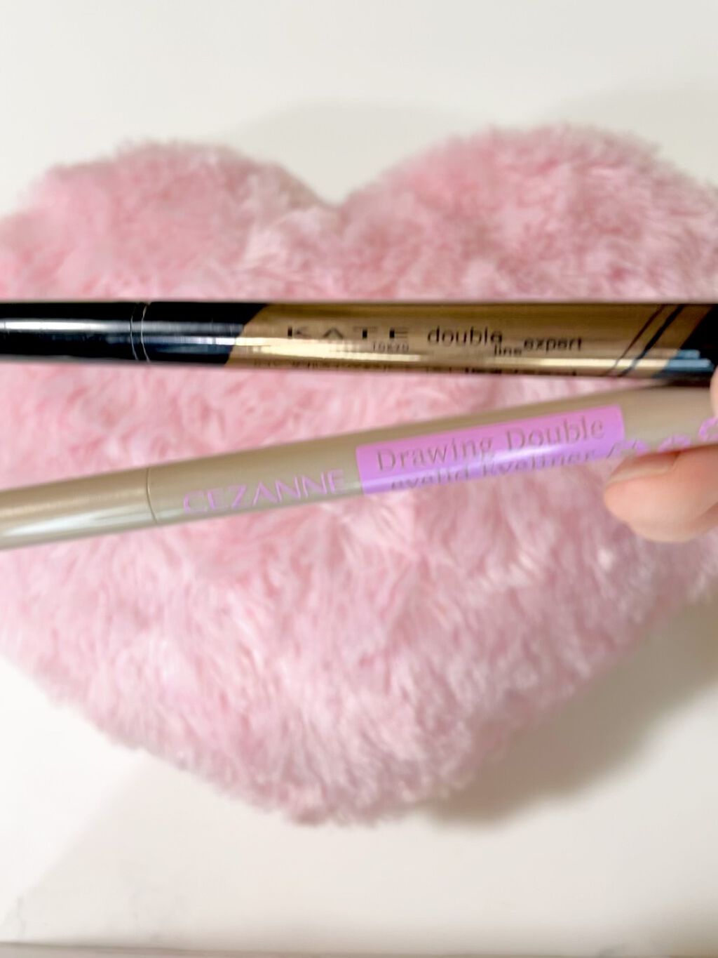 描くふたえアイライナー/CEZANNE/リキッドアイライナーを使ったクチコミ（1枚目）