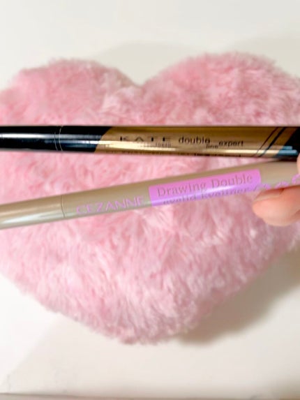 描くふたえアイライナー/CEZANNE/リキッドアイライナーを使ったクチコミ(1枚目)