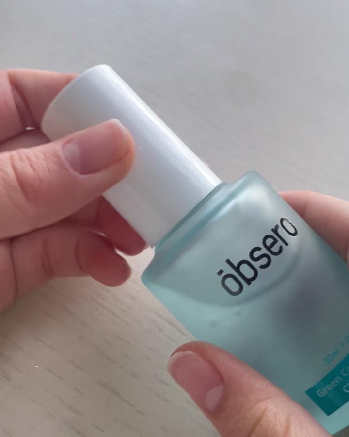 グリーンカーミングブルーレーションクリーンアンプル/obsero/美容液を使ったクチコミ（3枚目）