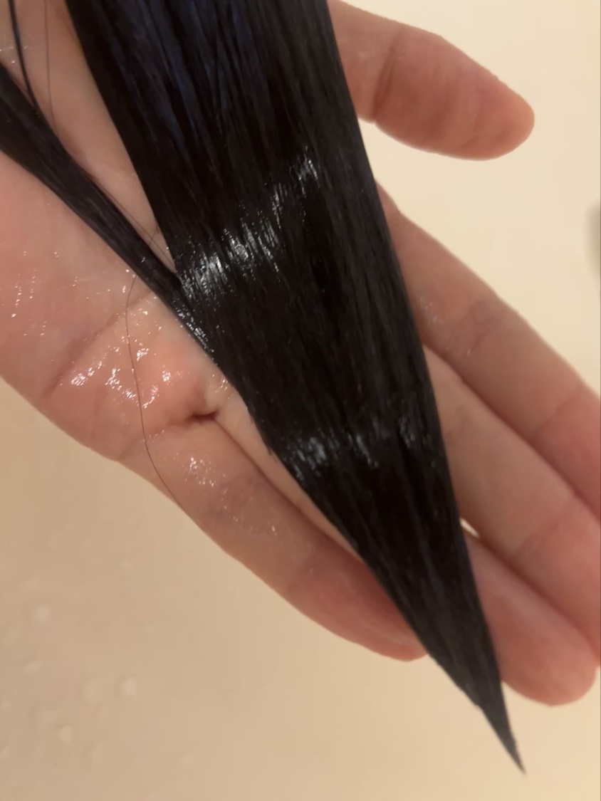 いち髪 THE PREMIUM モイスチャーメロウヘアパック/いち髪/ヘアマスク・ヘアパックの動画クチコミ5つ目