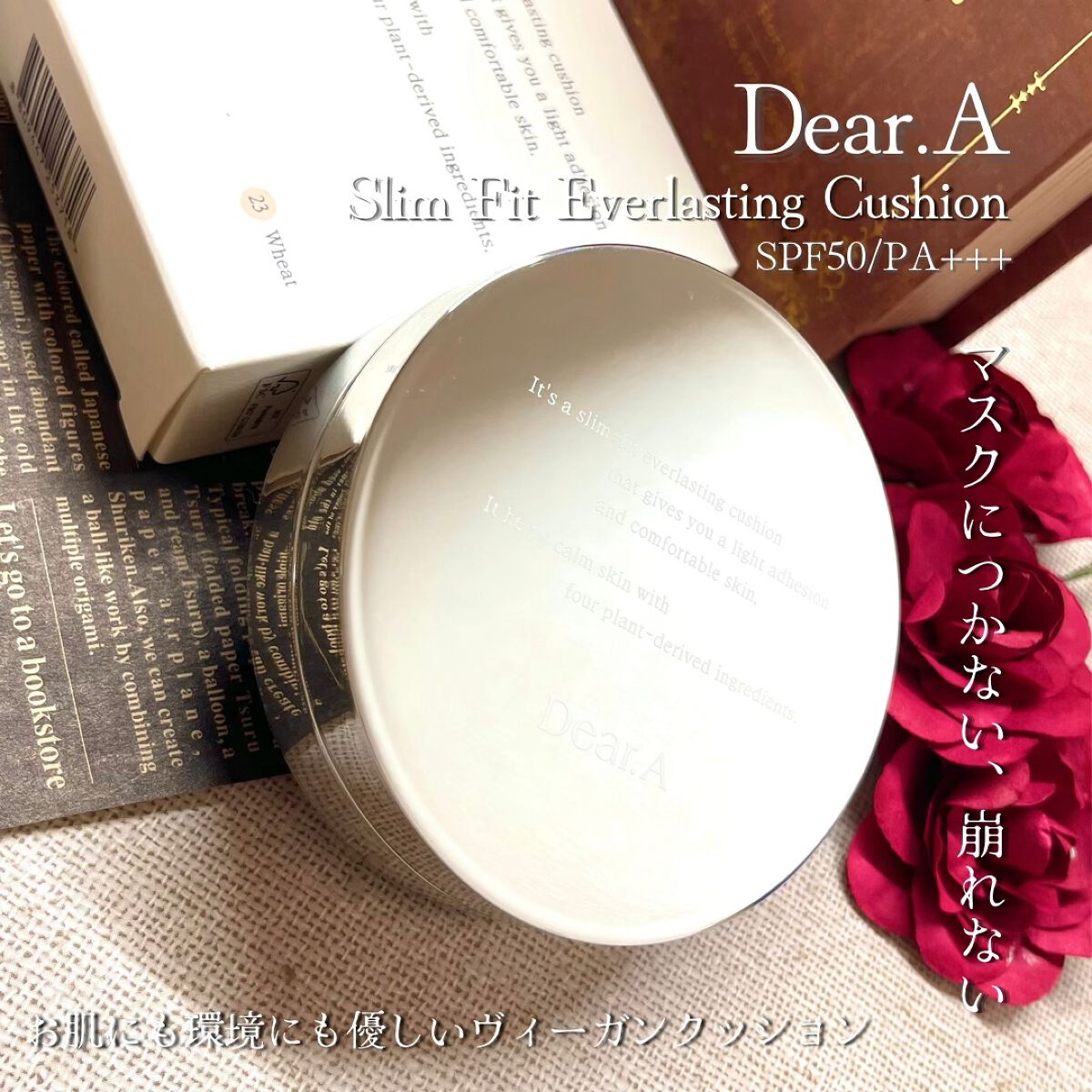 スリムフィット エバーラスティング クッション/Dear.A/クッションファンデーションの人気ショート動画