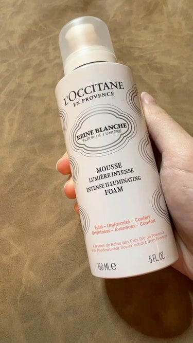 レーヌブランシュ イルミネイティングクレンジングフォーム/L'OCCITANE/洗顔フォームを使ったクチコミ（1枚目）