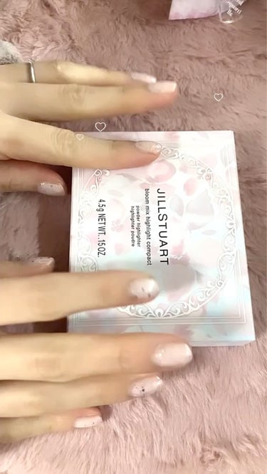 JILL STUART ブルーム ミックスハイライト コンパクトのクチコミ「 JILL STUARTブルーム ミックスハイライト コンパクト

101 petal pri.....」（1枚目）