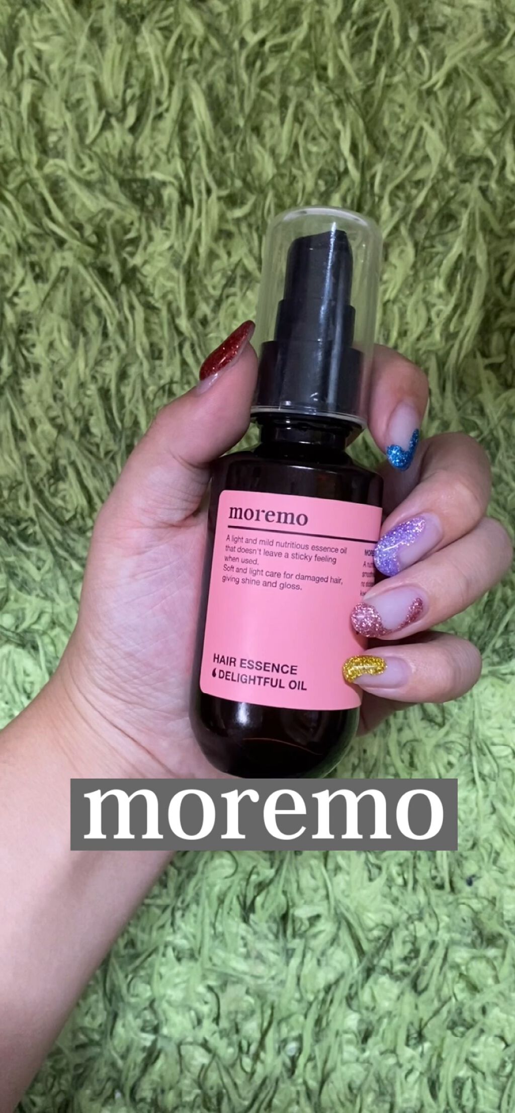 ＼おすすめヘアオイル／

mёguです🦖❤️
今回はブリーチしまくってる女の
おすすめヘアオイルをご紹介致します💇🏼‍♀️

💎【moremo：ヘアエッセンスディライトフルオイル】💎

🧴：70ml

💰：¥1,738

🧳