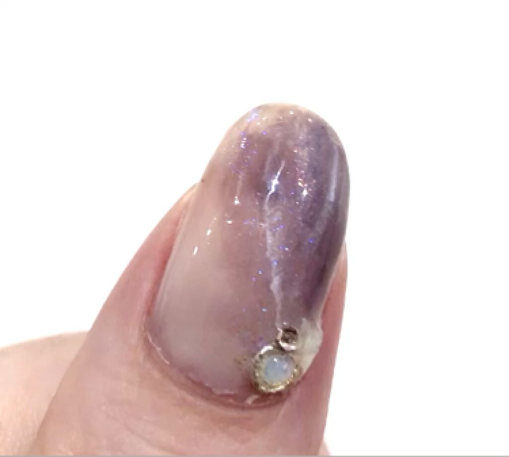 Coeur de Fleur Nail Color/Causette.Joli/マニキュアを使ったクチコミ（2枚目）