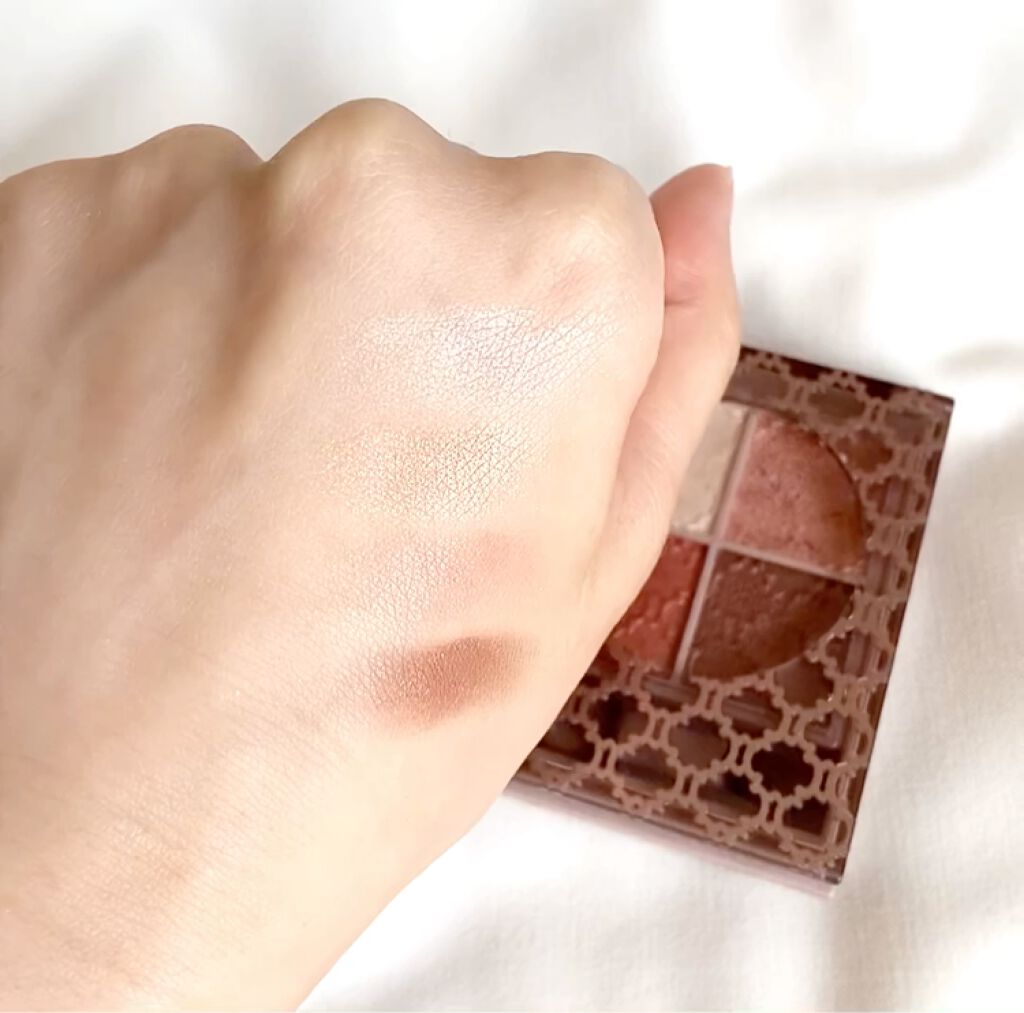 グロッシーリッチ アイズ N/Visée/アイシャドウパレットを使ったクチコミ（3枚目）