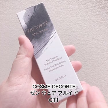 ゼン ウェア フルイド/DECORTÉ/リキッドファンデーションを使ったクチコミ（3枚目）