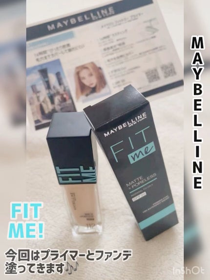 フィットミー リキッドファンデーション R/MAYBELLINE NEW YORK/リキッドファンデーションの人気ショート動画