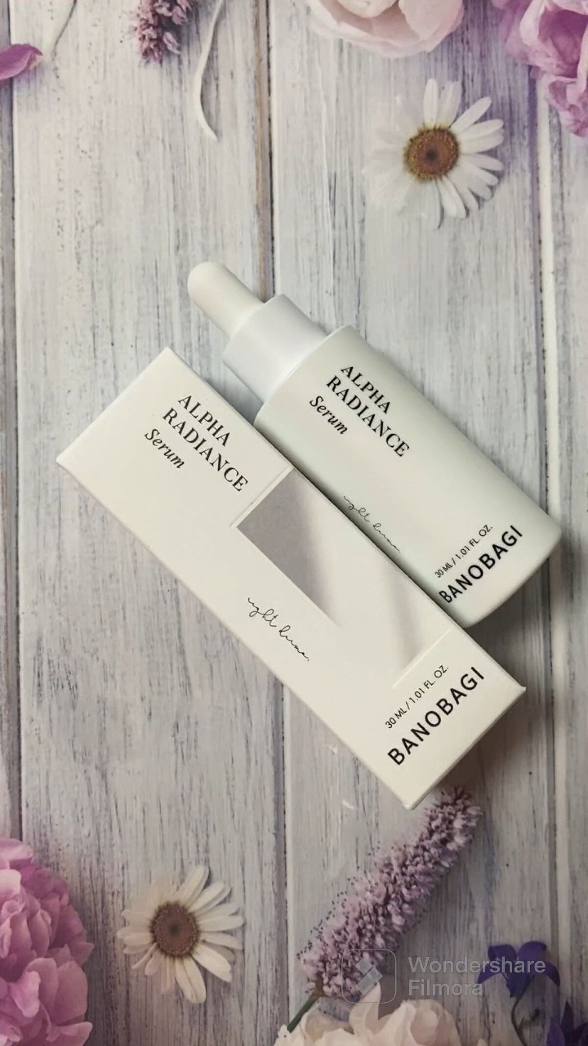 アルファラディアンスグローセラム/BANOBAGI/美容液を使ったクチコミ（1枚目）