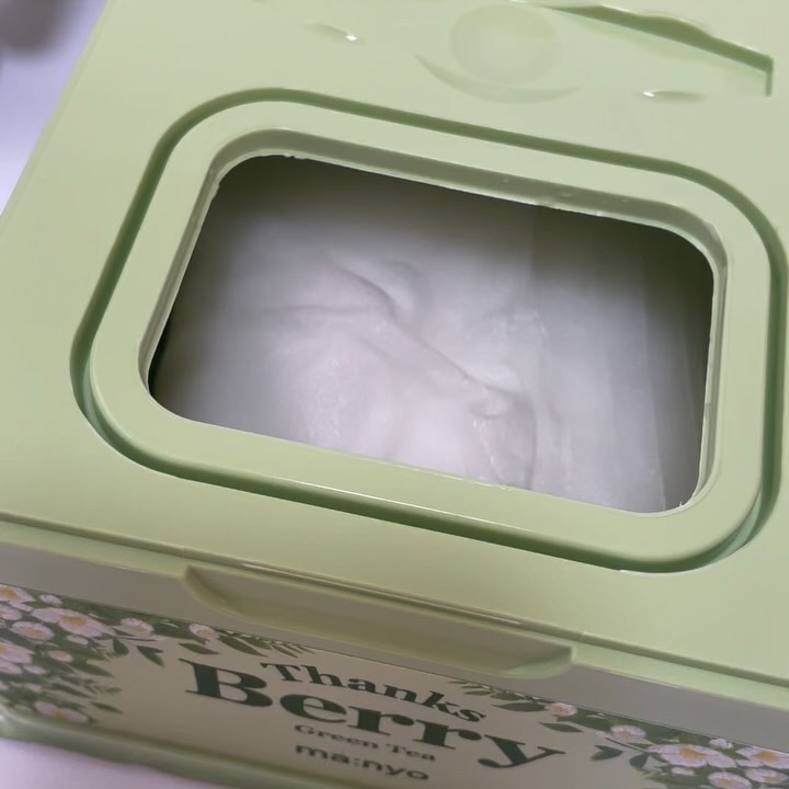 Thanks Berry グリーンティーシートマスク/manyo/シートマスク・パックの動画クチコミ1つ目