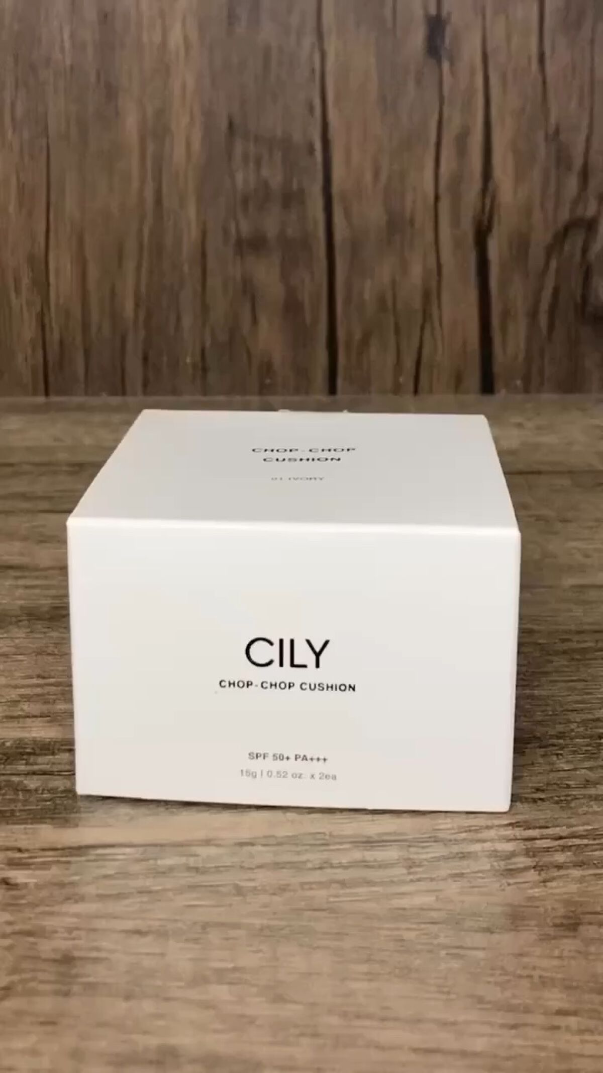 チョップ チョップクッション/CILY/クッションファンデーションの動画クチコミ2つ目