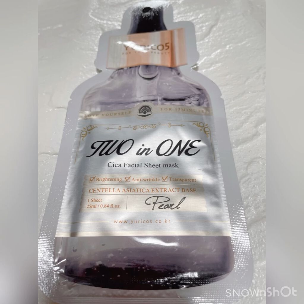 ユリコス 2in1 シカ フェイシャル シートマスク/YURICO5/シートマスク・パックの動画クチコミ4つ目