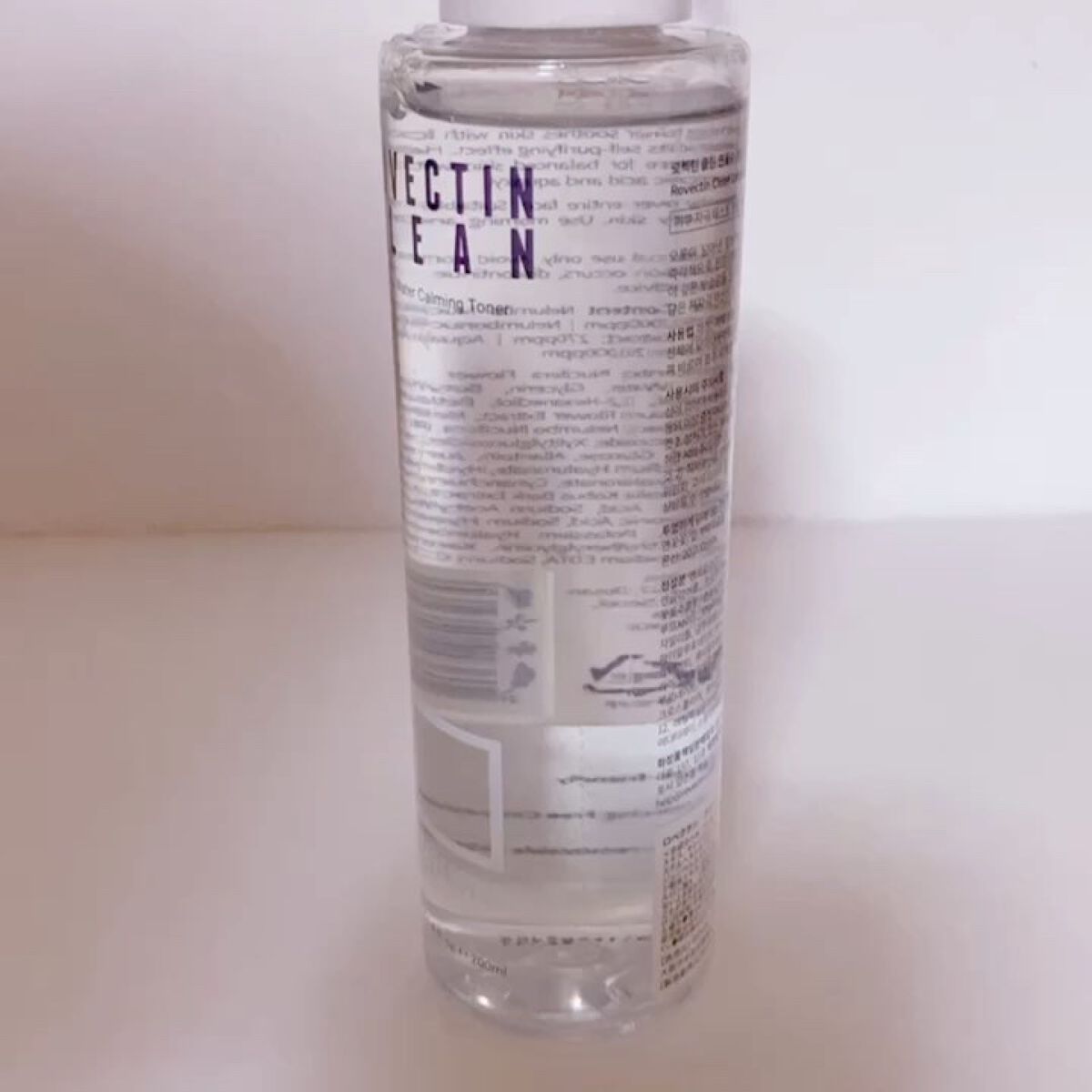 クリーン ロータスウォーターカーミングトナー/ロベクチン/化粧水の動画クチコミ2つ目