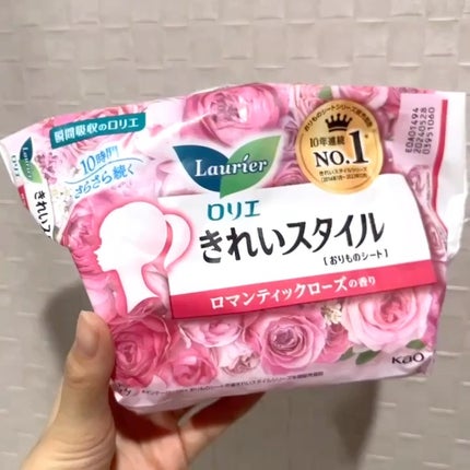 きれいスタイル ロマンティックローズの香り 72コ入/ロリエ/おりものシートを使ったクチコミ(1枚目)