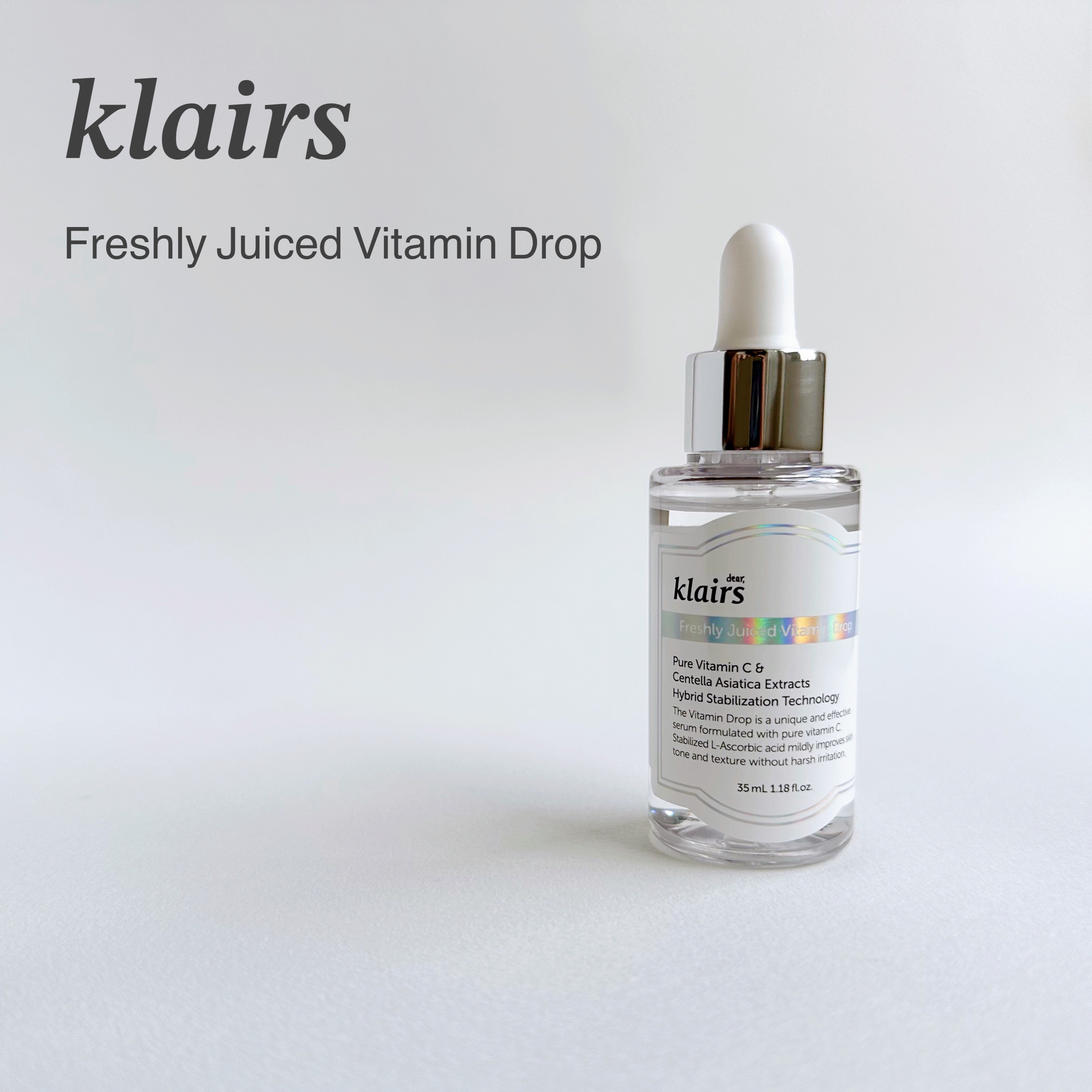 フレッシュリージュースドビタミンドロップ(35ml)/Klairs/美容液の人気ショート動画