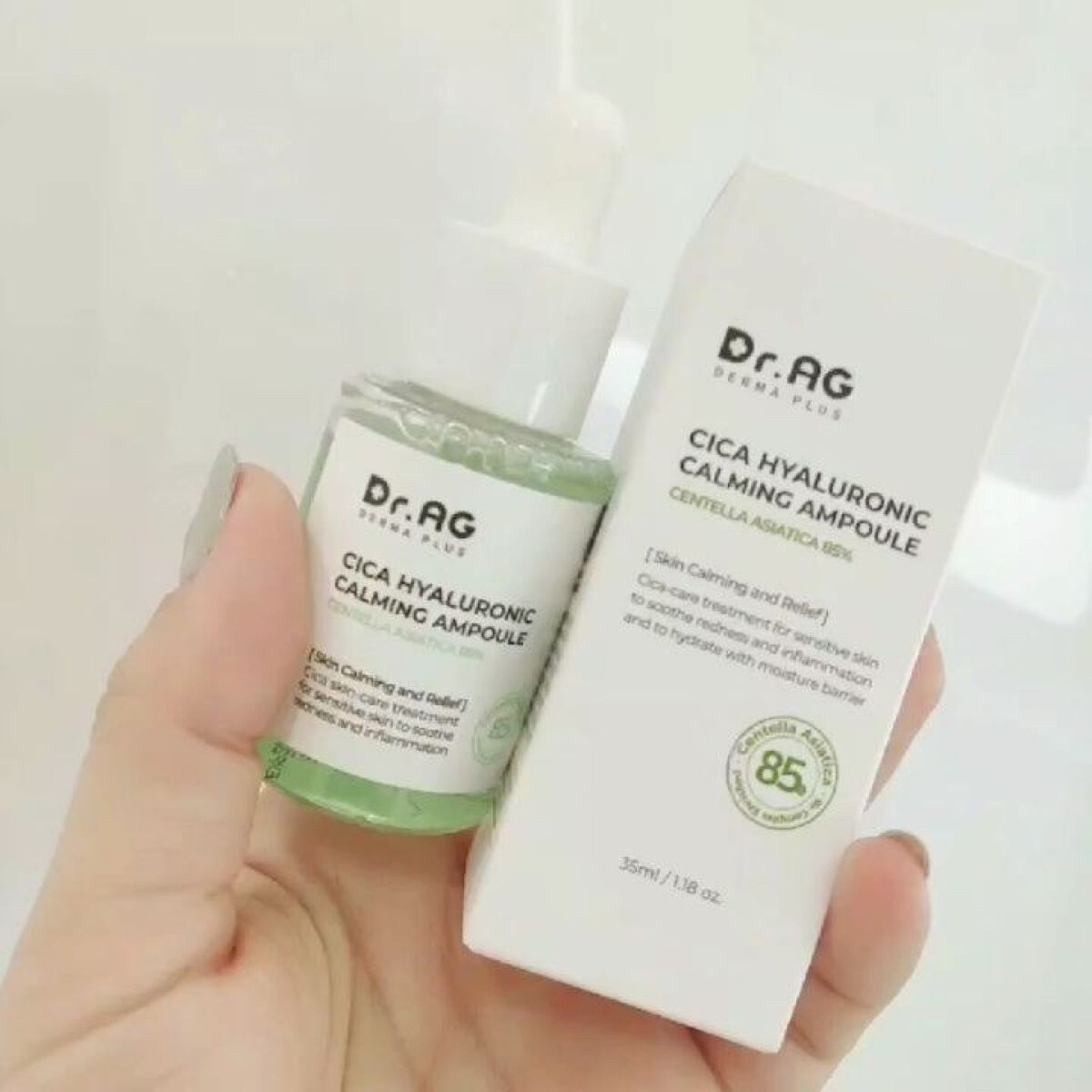 シカヒアルロン酸カーミングアンプル/Dr.AG/美容液を使ったクチコミ（3枚目）