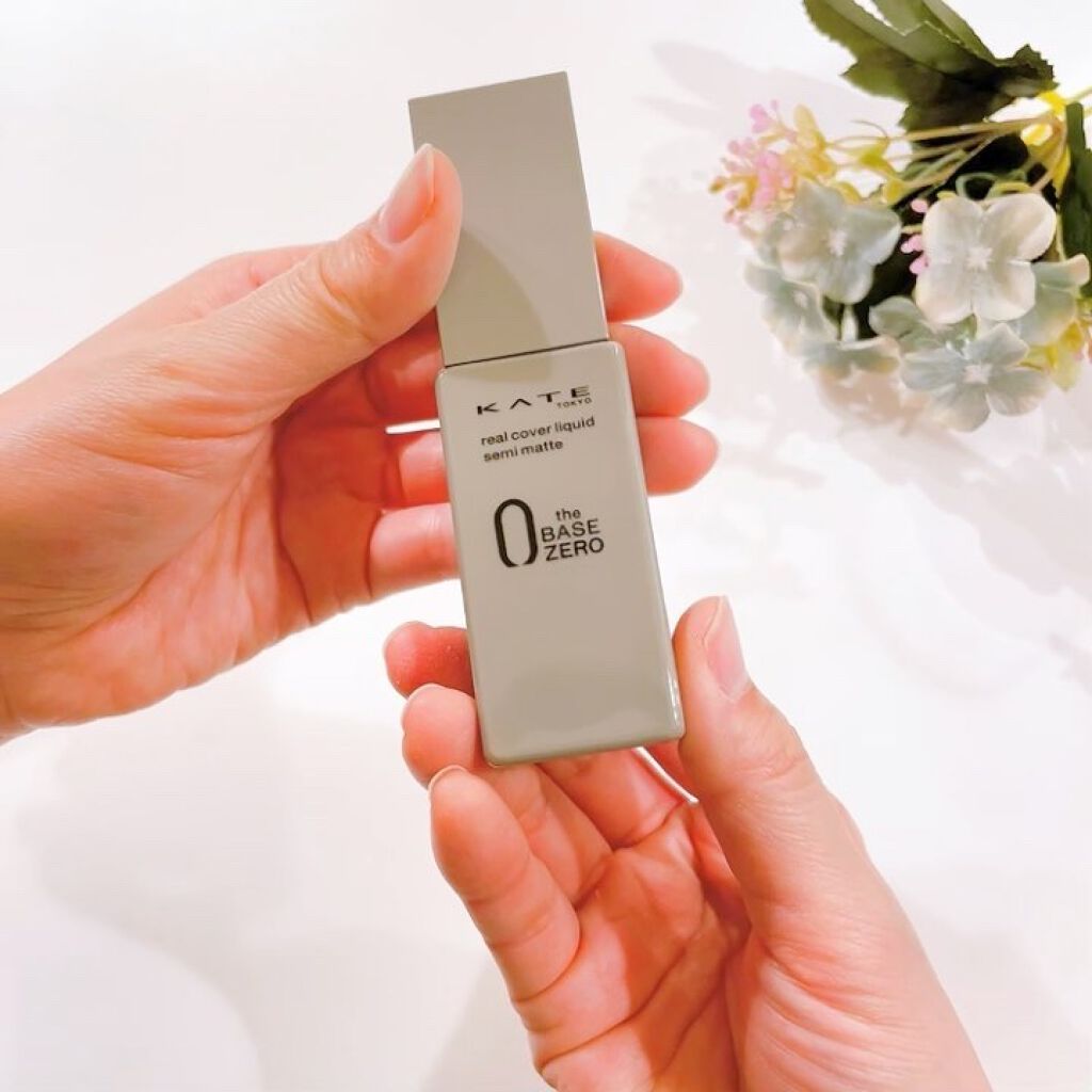 リアルカバーリキッド（セミマット）/KATE/リキッドファンデーションを使ったクチコミ（2枚目）