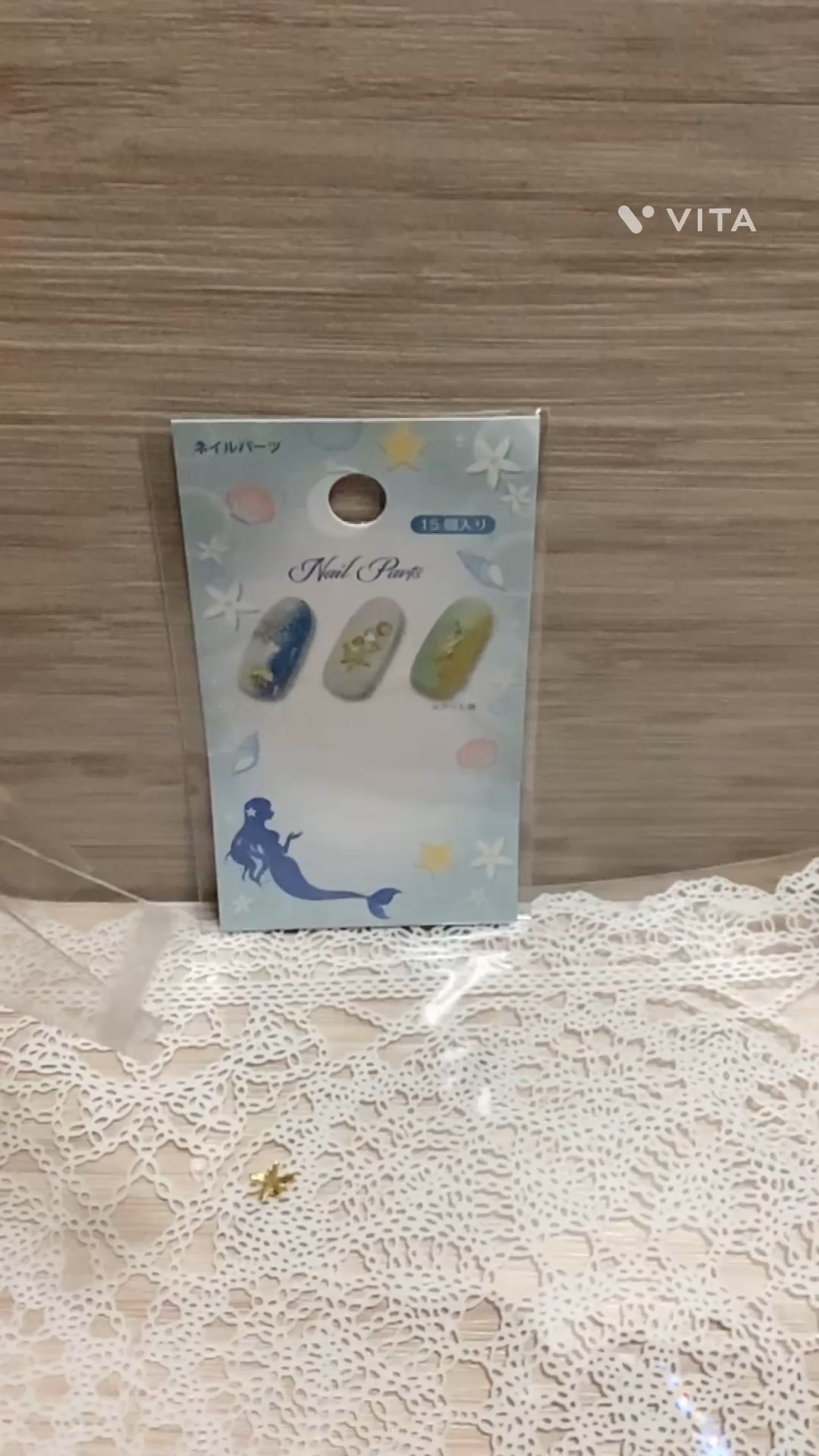 ネイルパーツ/セリア/ネイルチップ・パーツを使ったクチコミ（1枚目）