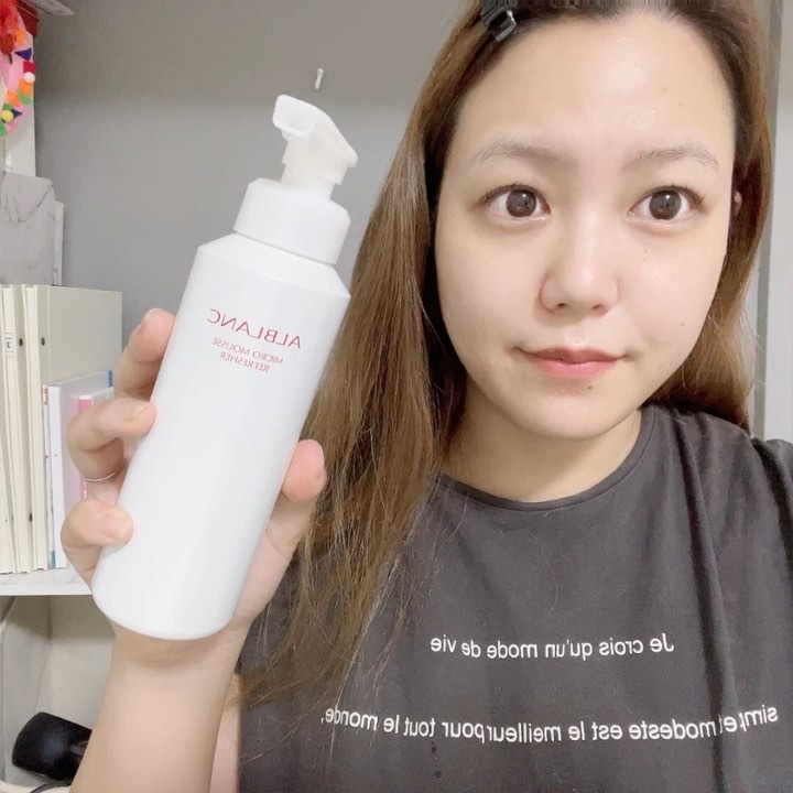 マイクロムース リフレッシャー/ALBLANC/泡洗顔を使ったクチコミ（3枚目）