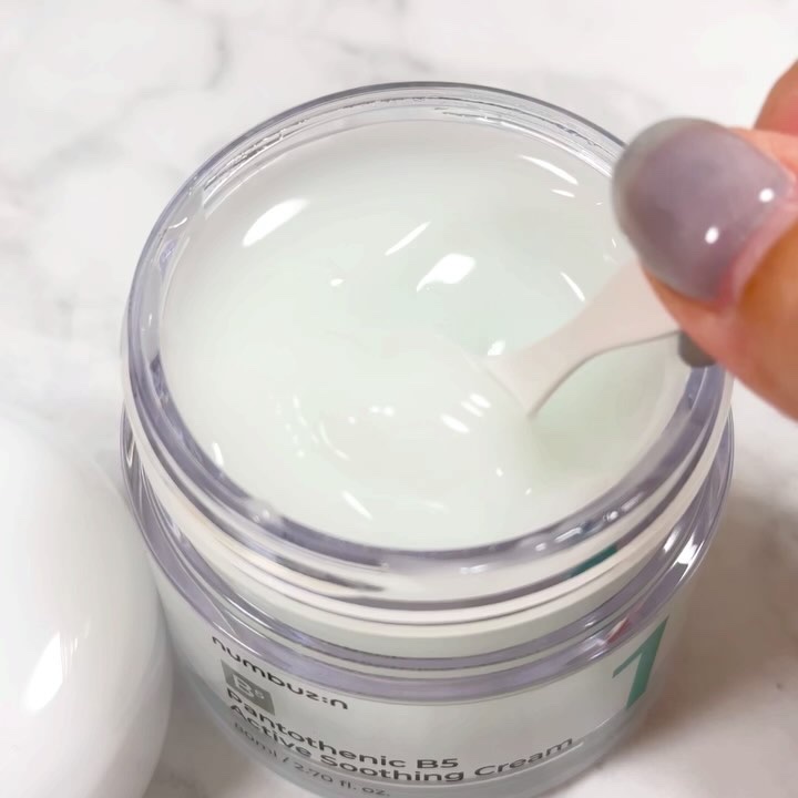 1番 塗るパントテン酸スージングクリーム/numbuzin/フェイスクリームを使ったクチコミ（3枚目）