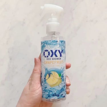 オキシー冷却デオシャワー グレープフルーツの香り/OXY (ロート製薬)/デオドラント・制汗剤を使ったクチコミ（1枚目）