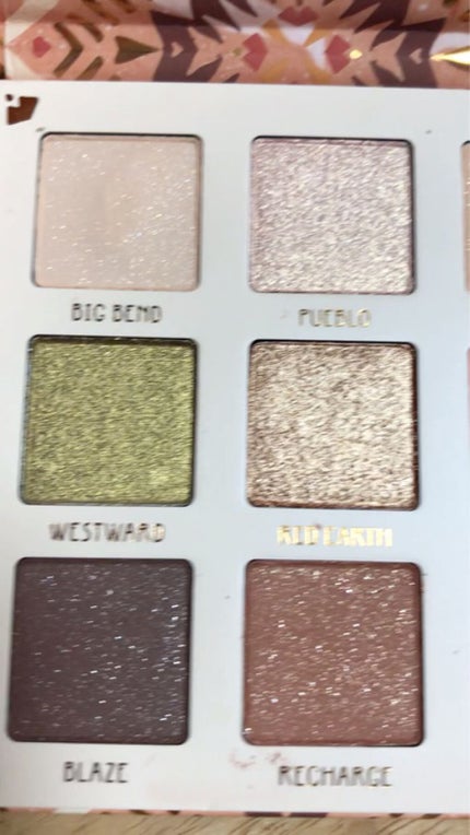 サンドストーン/ColourPop/アイシャドウパレットを使ったクチコミ(2枚目)