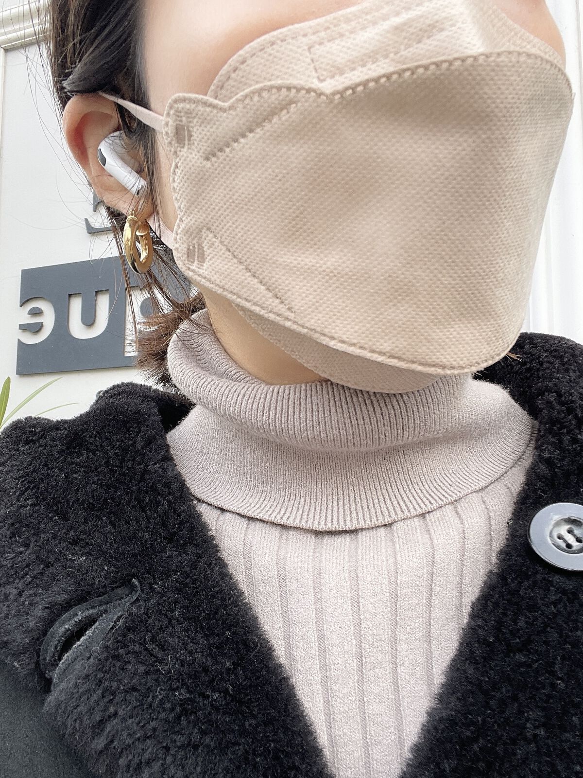 ダイヤモンドシェイプ3Dフェイスマスク/3COINS/マスクを使ったクチコミ（1枚目）