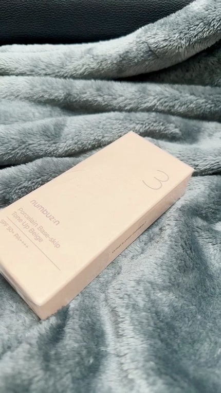 3番 ノーファンデ陶器肌トーンアップクリーム/numbuzin/化粧下地の人気ショート動画