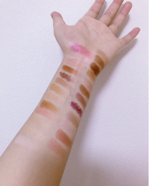 プロ ダズリング アイパレット グリッツ シャワー/CLIO/アイシャドウパレットを使ったクチコミ(3枚目)