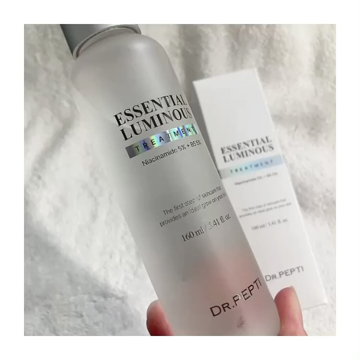 エッセンシャルルミナストリートメント/DR.PEPTI/化粧水の動画クチコミ2つ目