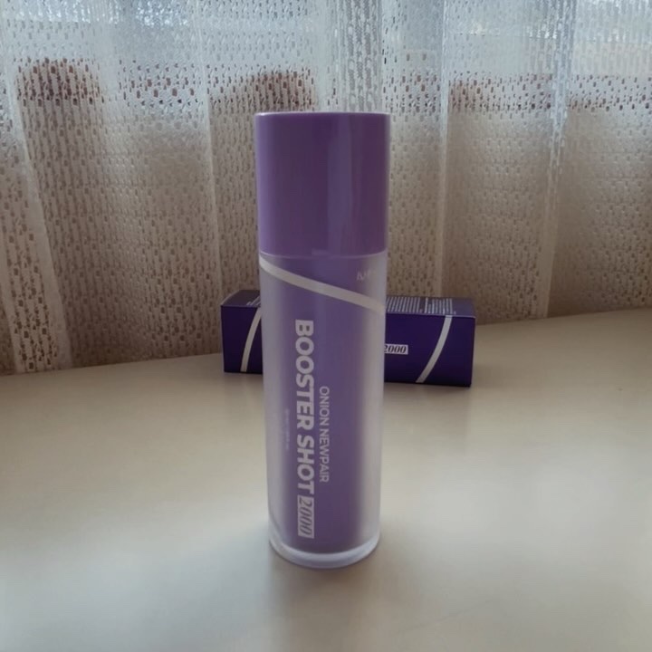 オニオン ニューペアー ブースターショット2000/Isntree/美容液の動画クチコミ5つ目
