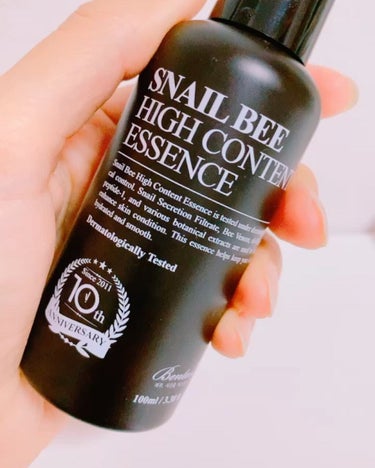 Benton snail beeハイコンテントエッセンスのクチコミ「*
♡Benton SNAILBEEESSENCE&MULTIOIL♡
*
*

引き続き @.....」（3枚目）