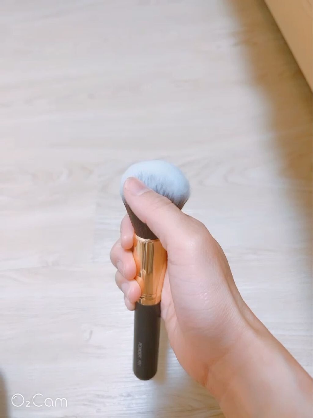 貴族のゴールド メイクブラシ11本セット 化粧ポーチ付き/SIXPLUS/メイクブラシを使ったクチコミ（3枚目）