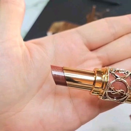 ルージュ ヴォリュプテ シャイン/YVES SAINT LAURENT BEAUTE/口紅を使ったクチコミ(3枚目)