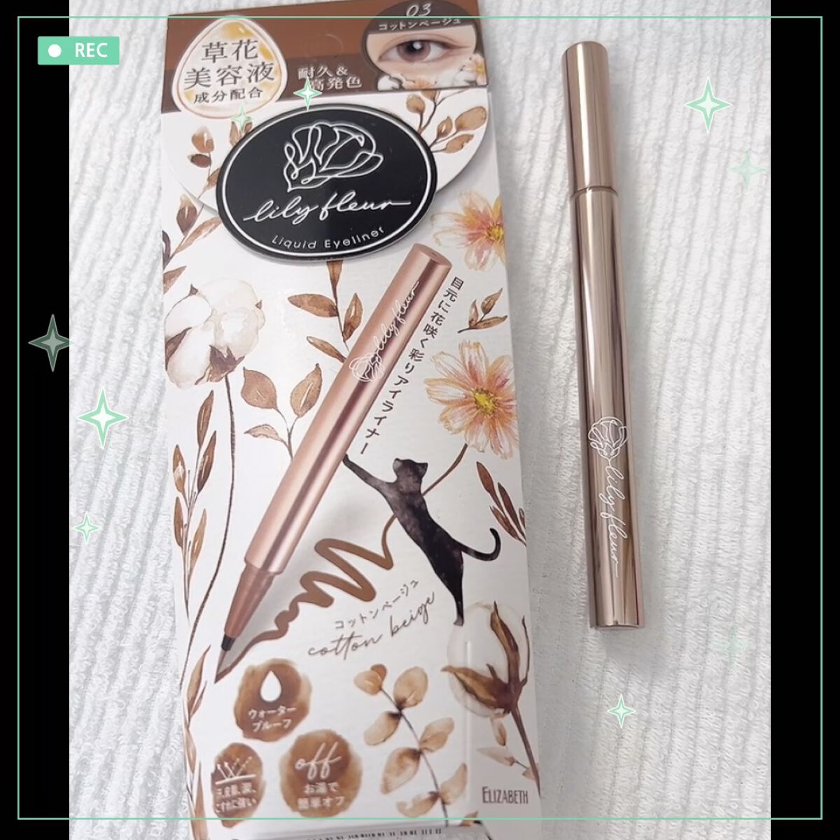 カラーミーツ アイライナー/リリーフルール/リキッドアイライナーの動画クチコミ1つ目
