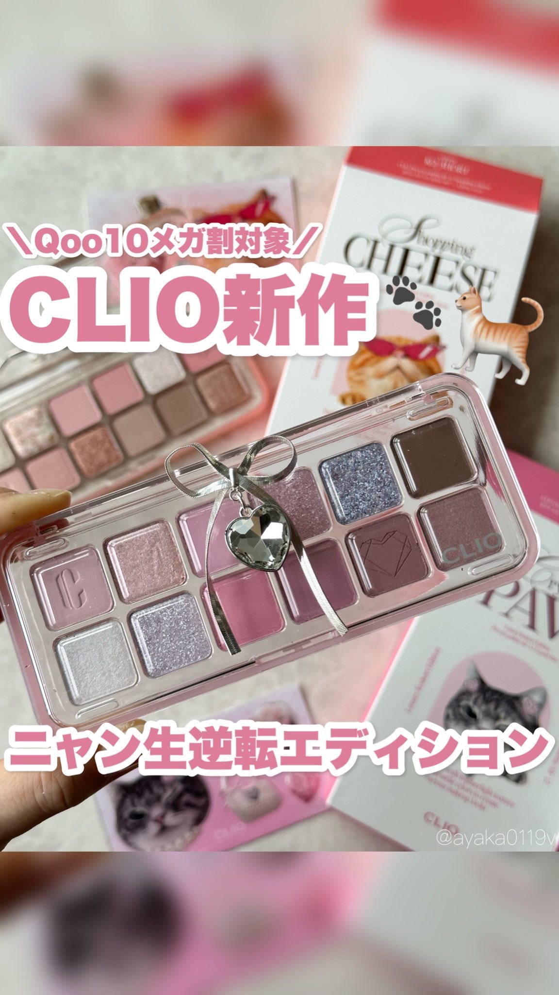 プロ アイ パレット エアー/CLIO/アイシャドウパレットを使ったクチコミ（1枚目）
