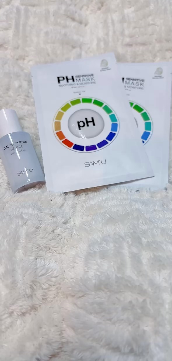PHセンシティブマスクスージング＆モイスト/SAM'U/シートマスク・パックの人気ショート動画